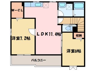 メゾン・ド・シェリの物件間取画像